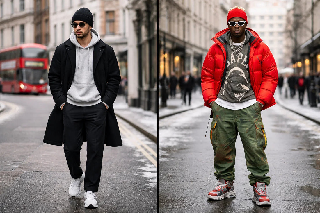 Minimalist vs Statement Streetwear: UK Winter Style Breakdown