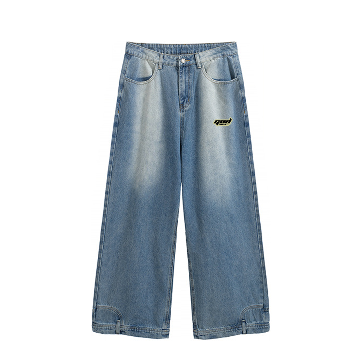 Mirror Wide-leg Jeans