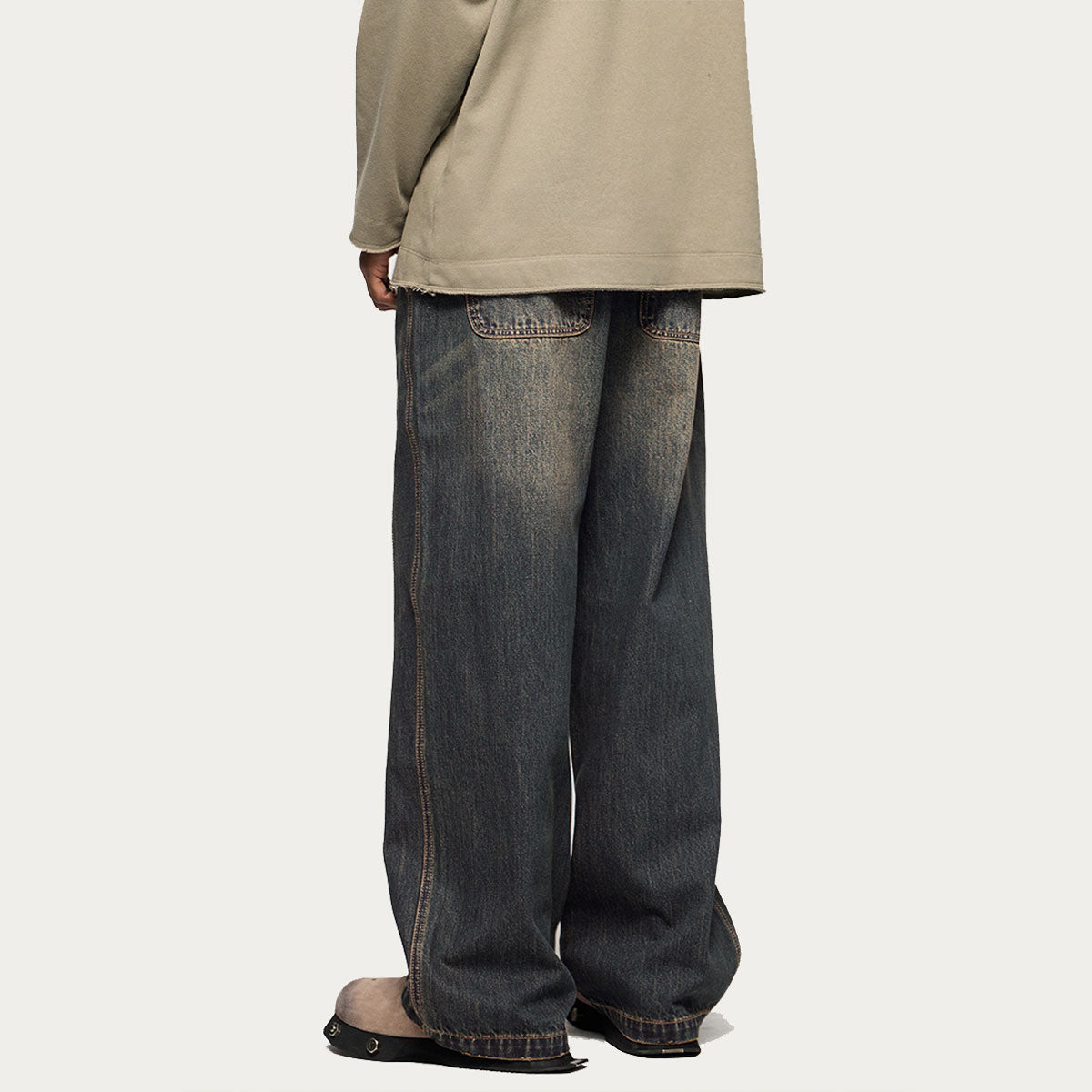 Straight-Leg Vintage Jeans