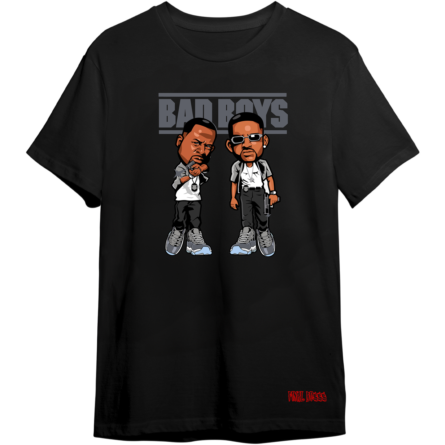 Badboys black short sleeve tee